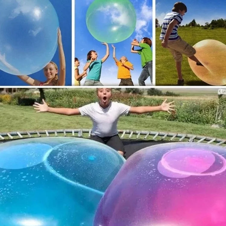 Bubble ball - Self sealing - fill with water for more fun!