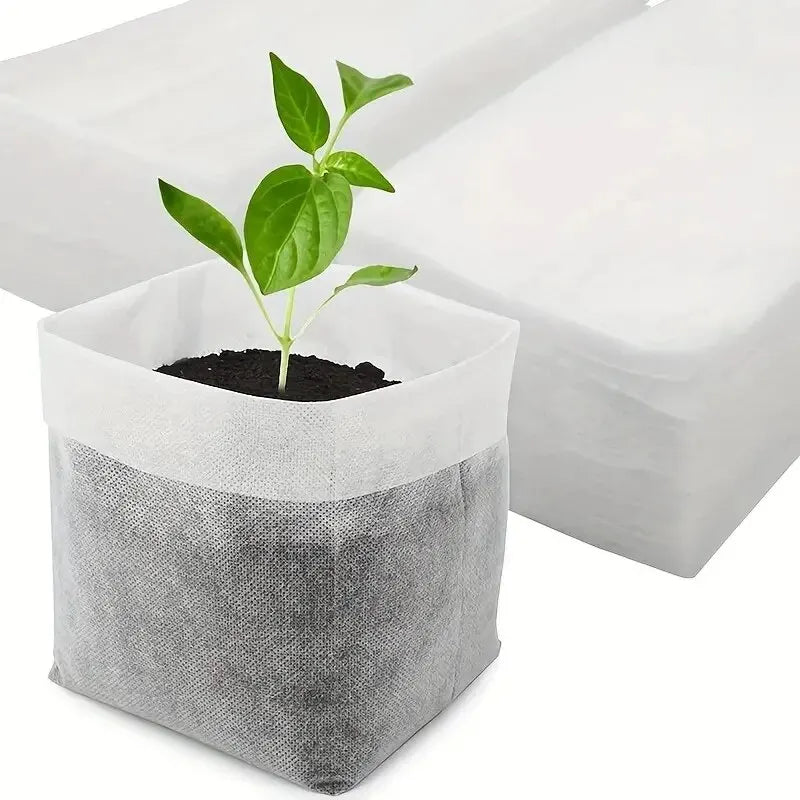 Biodegradable seed nursery bags - 8x10cm - 100pcs