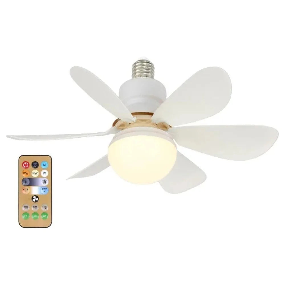 Ceiling fan - with E27 lighting