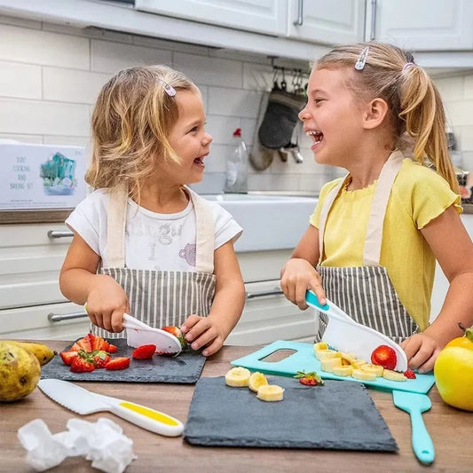 Kitchen set kids - help eating their veggies!