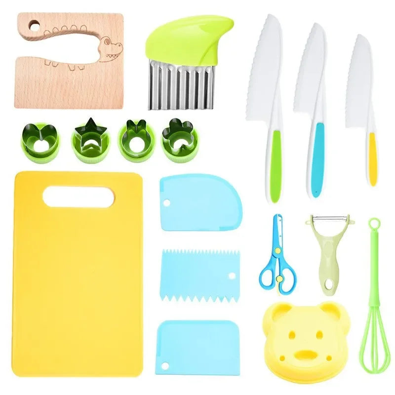 Kitchen set kids - help eating their veggies!