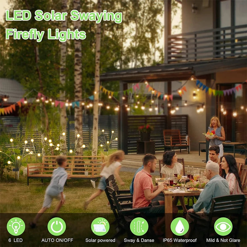 Firefly lights - solar powered - LED