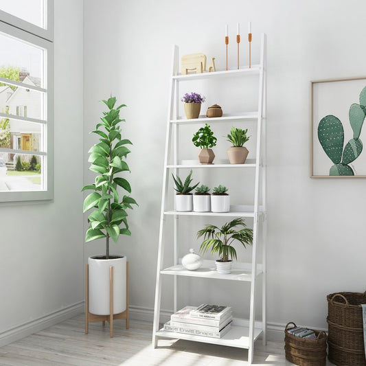 Display shelf rack - White